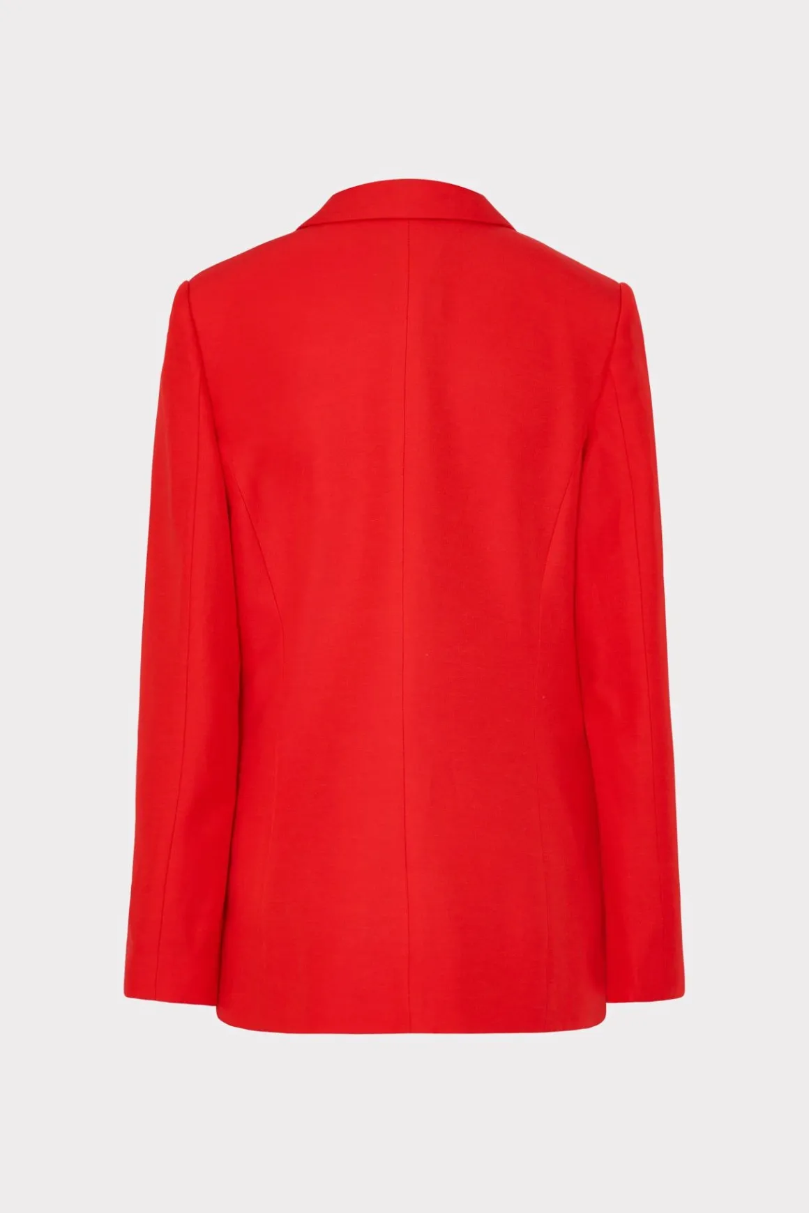 MILLY Blazers-Abbi Double Breasted Blazer Red