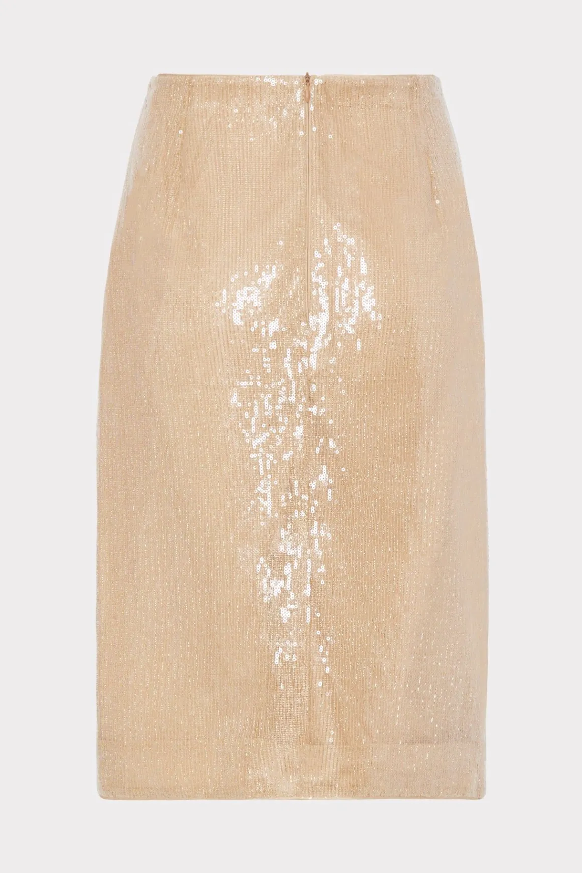 MILLY Skirts-Adley Sequin Skirt Gold