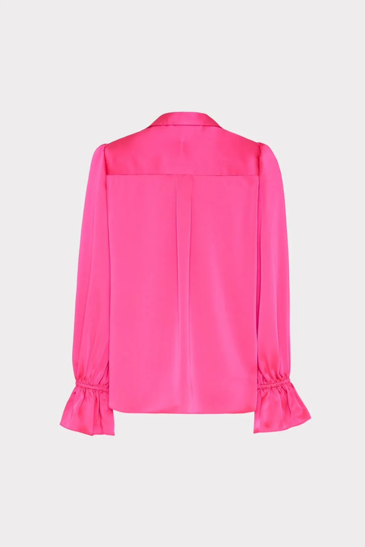 MILLY Tops-Aida Satin Top Milly Pink