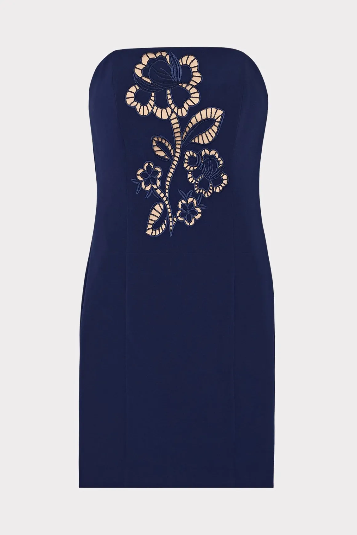 MILLY Cocktail Dresses-Angel Carnation Cady Dress Navy