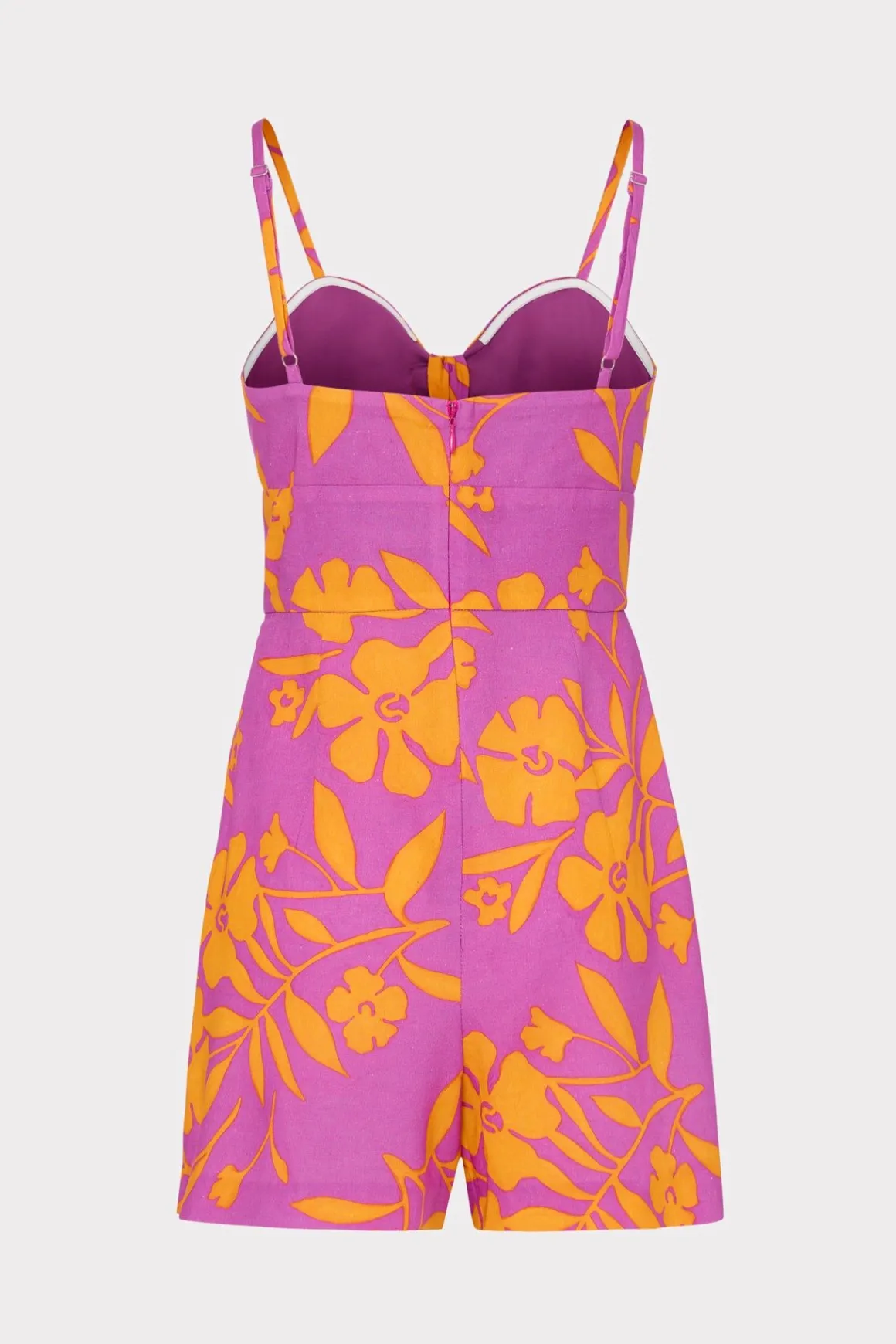 MILLY Jumpsuits & Rompers-Anya Marigold Aroma Romper Multi