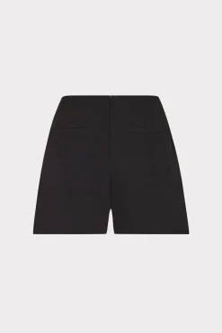 MILLY Shorts-April Cady Shorts Black