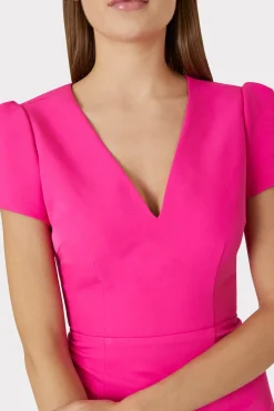 MILLY Pink Dresses-Atalie Cady Dress Milly Pink