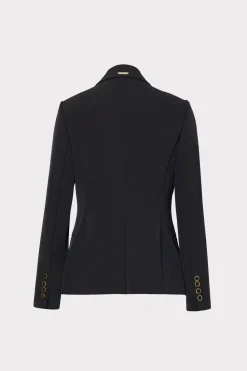 MILLY Matching Sets-Avery Cady Blazer Black
