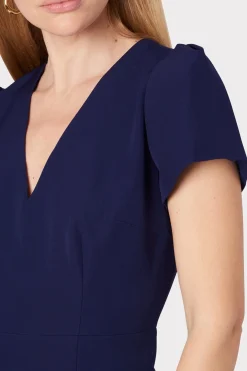 MILLY Jumpsuits & Rompers-Cady Atalie Dress Navy