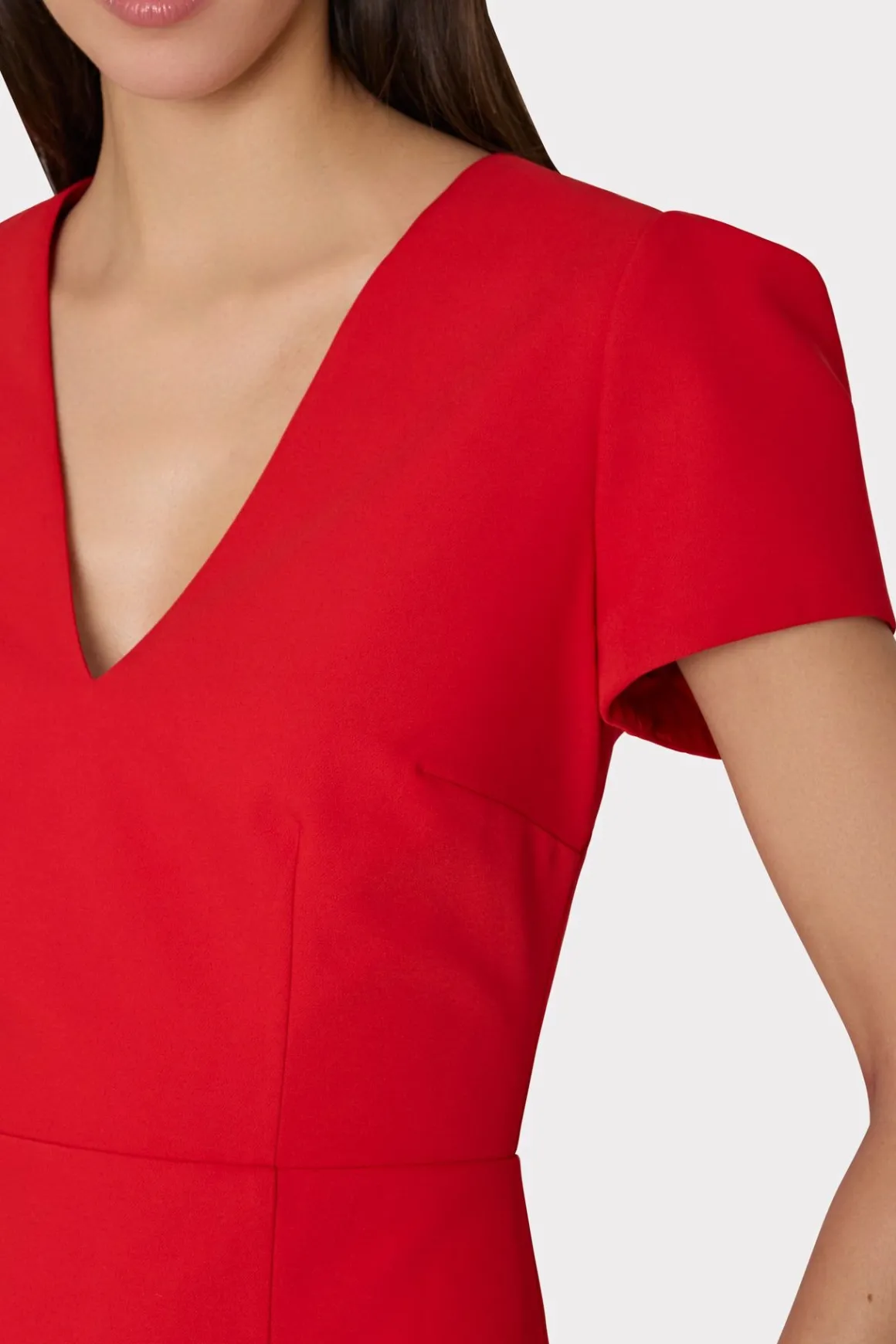 MILLY Mini Dresses-Cady Atalie Dress Red
