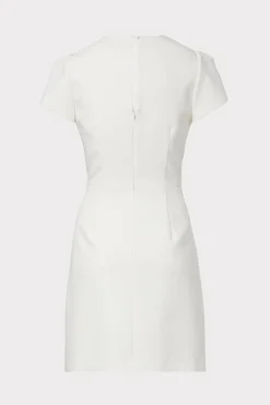 MILLY White Dresses-Cady Atalie Dress Ecru