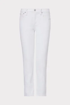 MILLY Jumpsuits & Rompers-Gale Skinny Jeans White