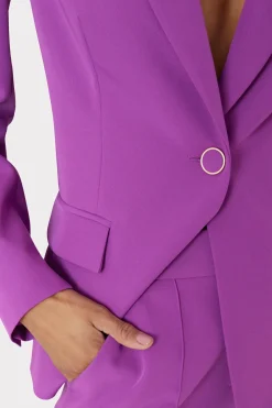 MILLY Pants-Kj Cady Pants Vivid Violet