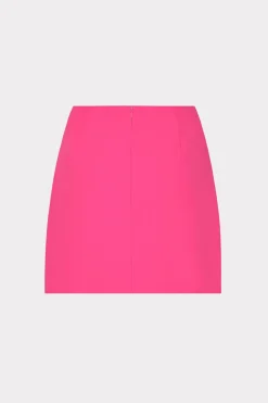 MILLY Skirts-Lizzy Cady Mini Skirt Milly Pink