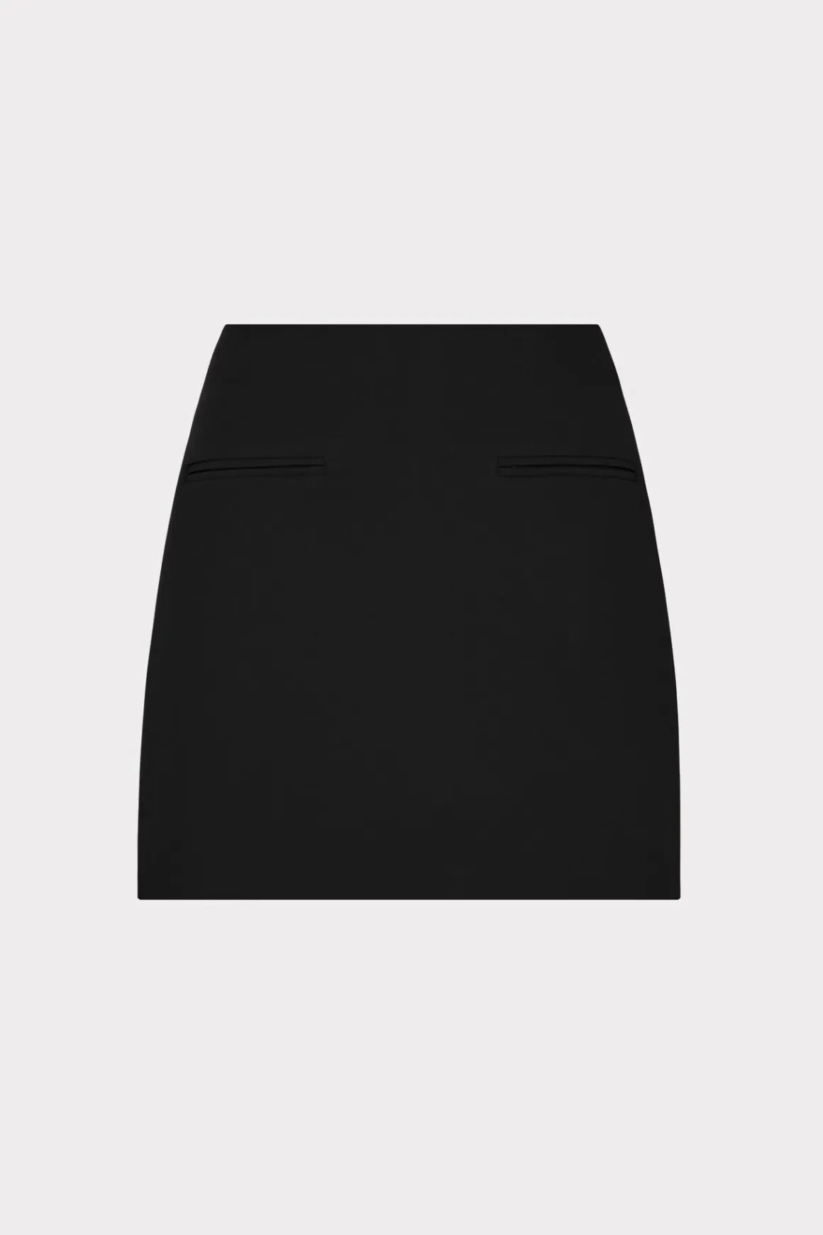 MILLY Skirts-Lizzy Cady Mini Skirt Black