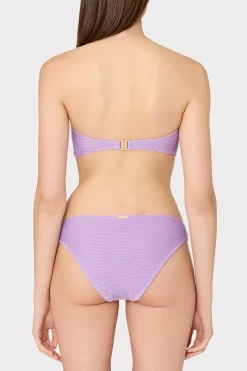 MILLY Jumpsuits & Rompers-Margot Bikini Bottom Orchid