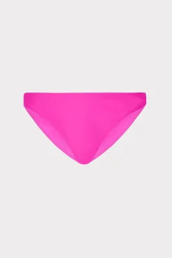 MILLY Jumpsuits & Rompers-Margot Bikini Bottom Milly Pink