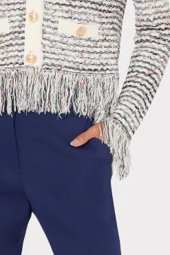 MILLY Pants-Nicola Cady Pants Navy