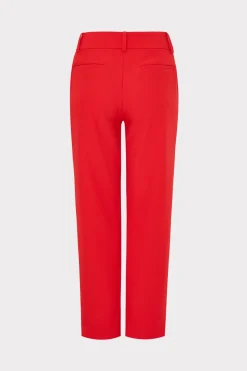 MILLY Pants-Nicola Cady Pants Red
