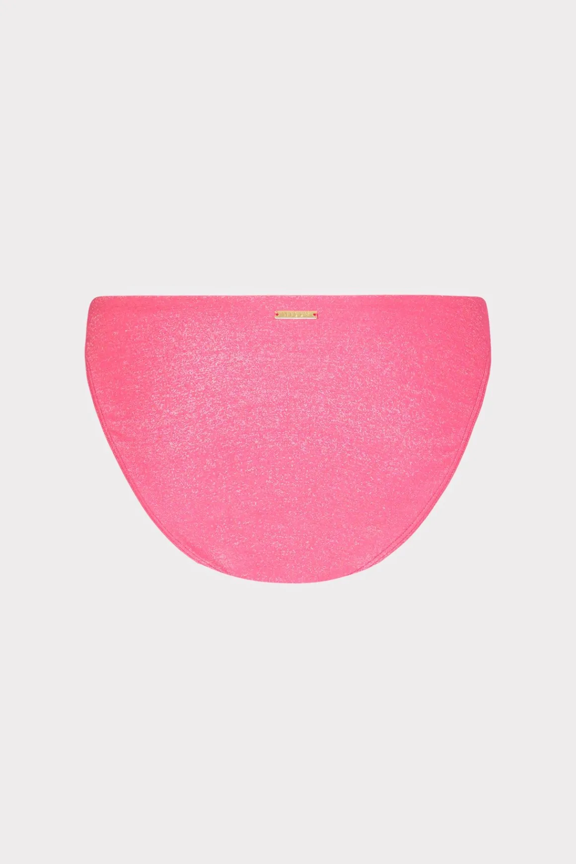 MILLY Jumpsuits & Rompers-O-Ring Bikini Bottom Shimmer Pink