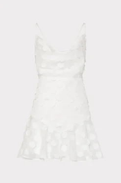 MILLY Sundresses-Osian 3D Circle Dress White