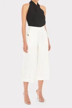MILLY Jumpsuits & Rompers-Preston Cady Top Black