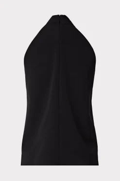 MILLY Jumpsuits & Rompers-Preston Cady Top Black