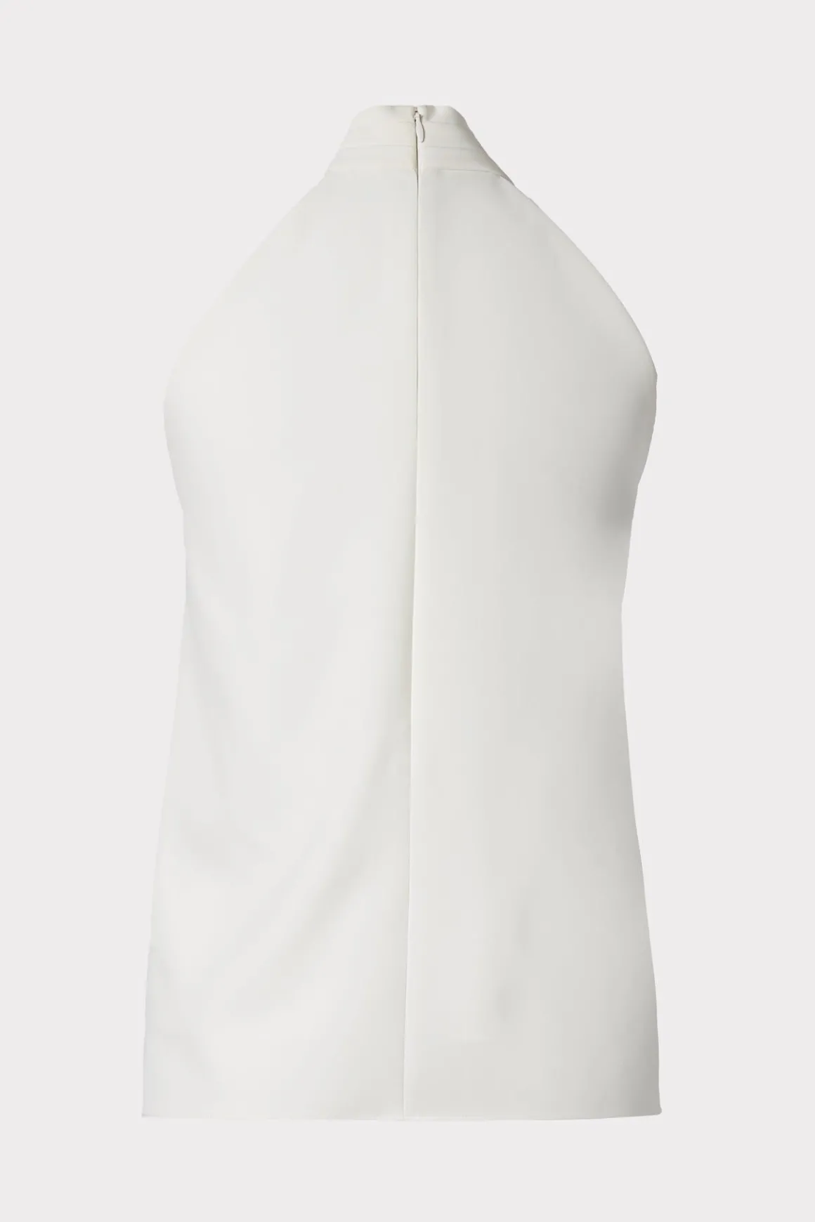 MILLY Tops-Preston Cady Top Ecru
