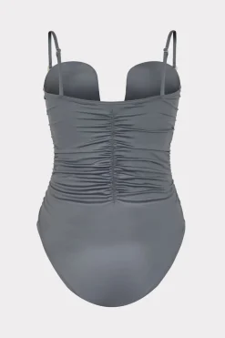 MILLY One Piece Swimsuits-Ragatta One Piece Grey