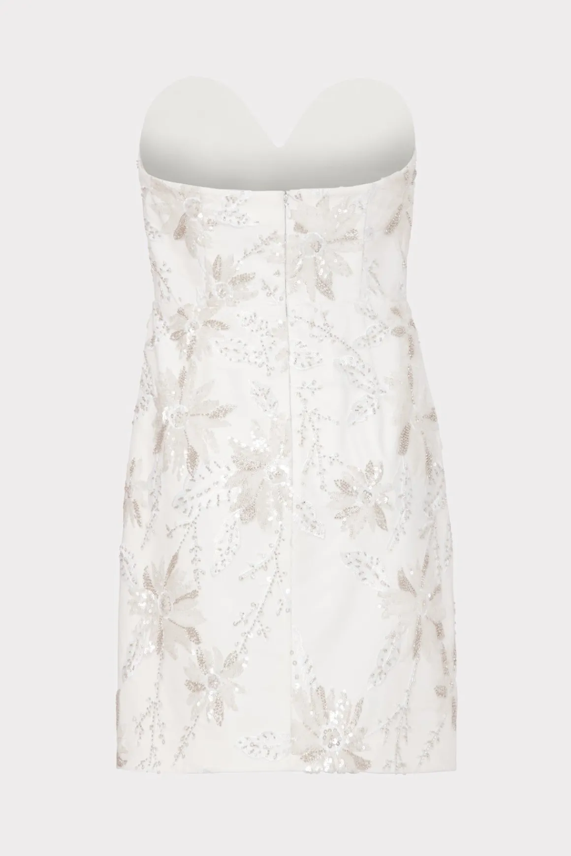 MILLY White Dresses-Ronni Cady Embroidery Dress White