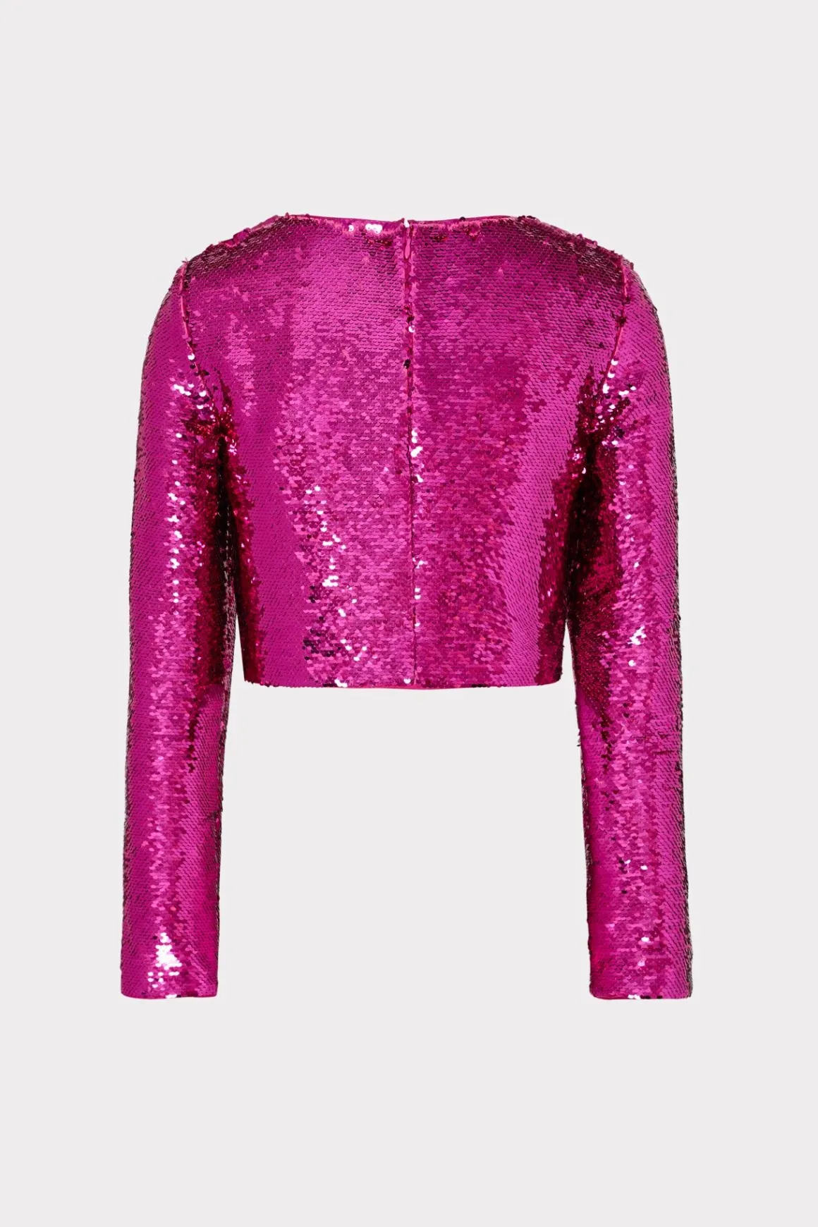 MILLY Tops-Shailyn 3D Sequins Top Pink