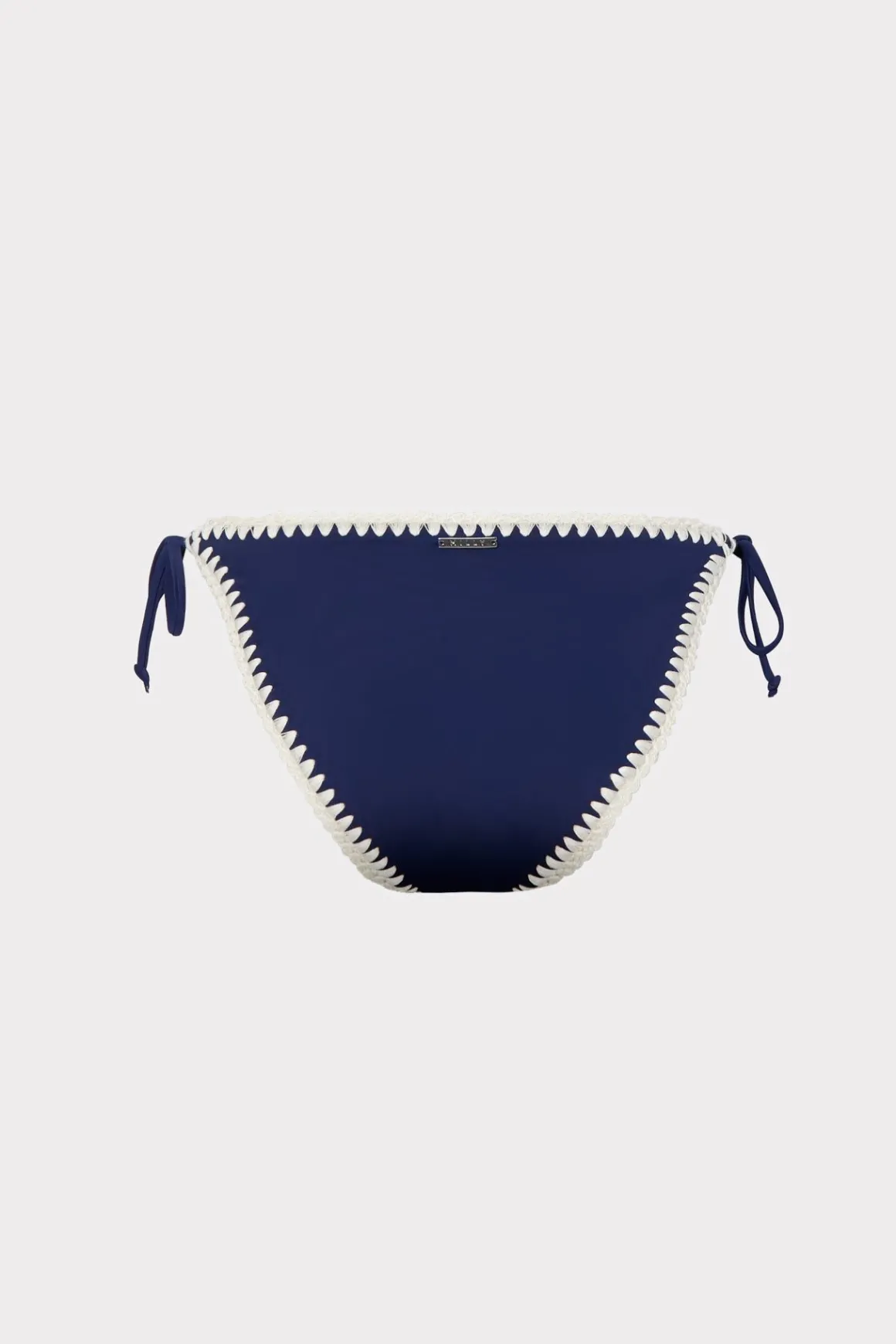 MILLY Jumpsuits & Rompers-Solid Bikini Bottom Navy