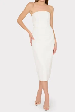 MILLY Jumpsuits & Rompers-Traci Cady Dress Ecru
