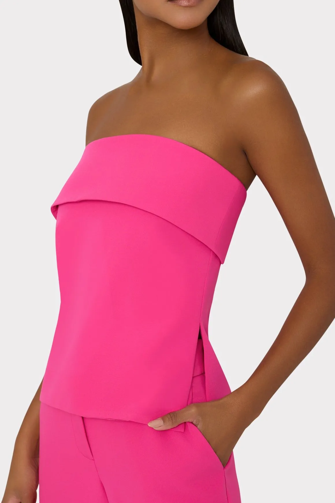 MILLY Tops-Tuala Cady Top Milly Pink
