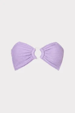 MILLY Jumpsuits & Rompers-Venus Bandeau Top Orchid