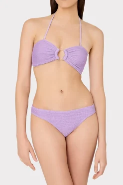MILLY Jumpsuits & Rompers-Venus Bandeau Top Orchid