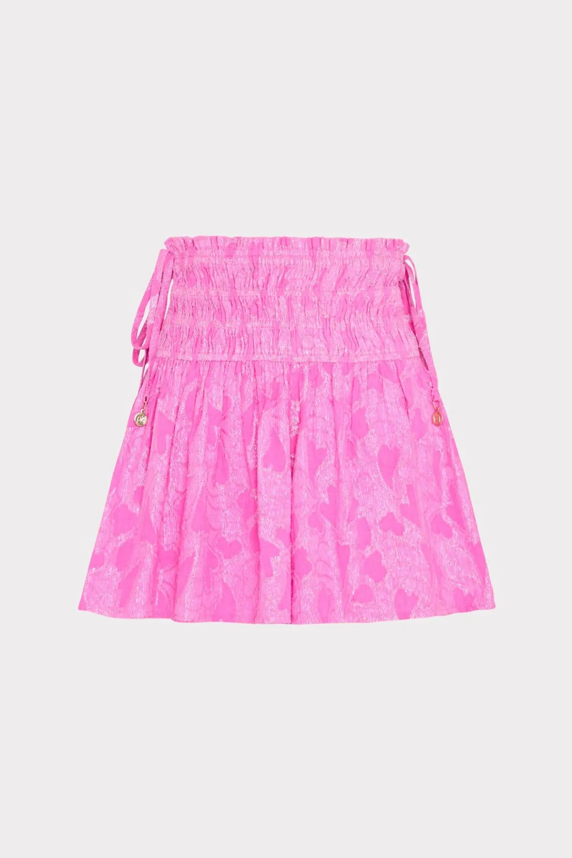 MILLY Jumpsuits & Rompers-Wendy Lurex Jacquard Shorts Pink