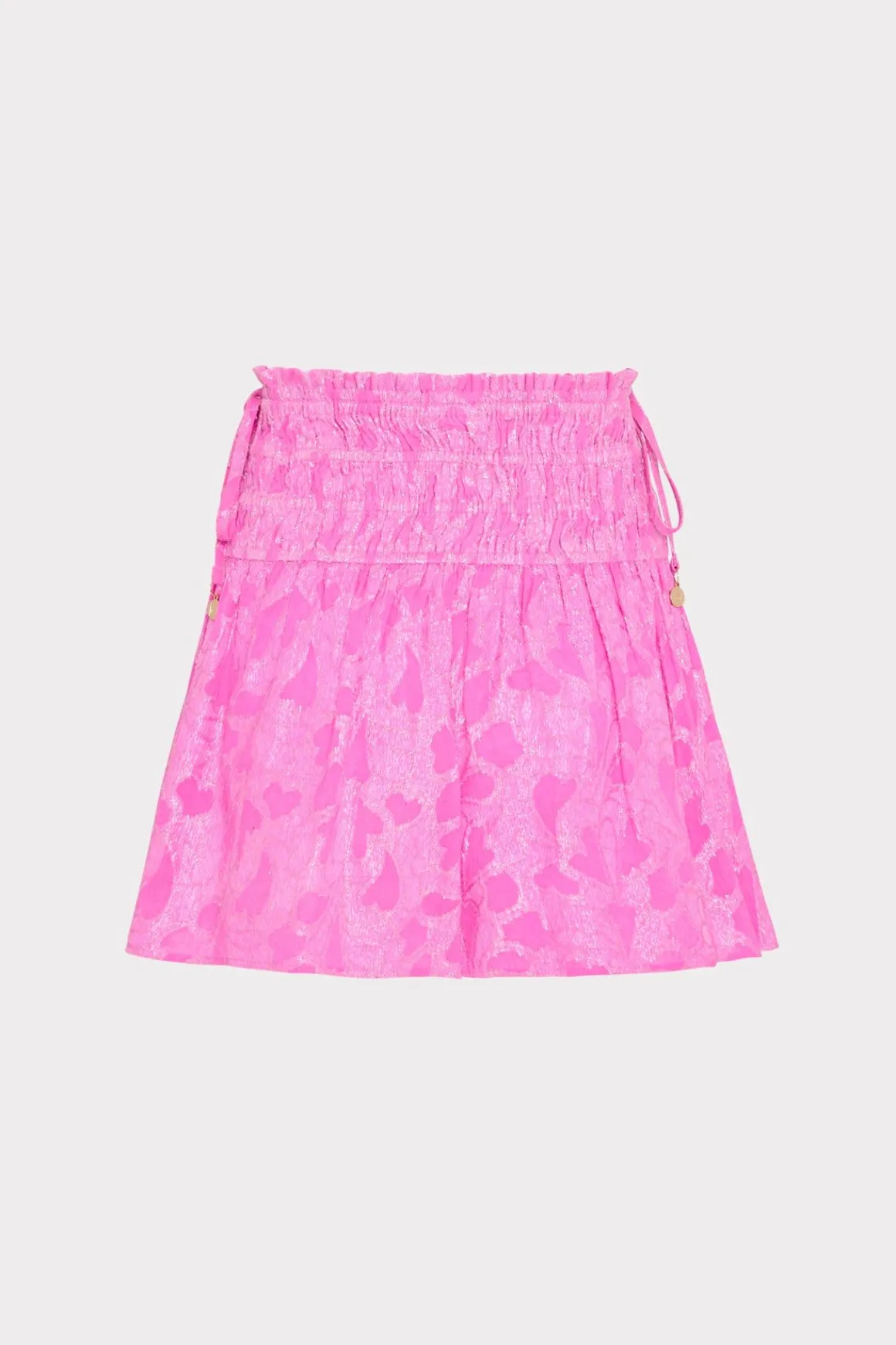 MILLY Jumpsuits & Rompers-Wendy Lurex Jacquard Shorts Pink